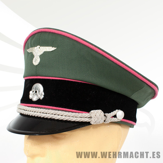 Gorra de plato Panzer SS Oficial - LOTZE