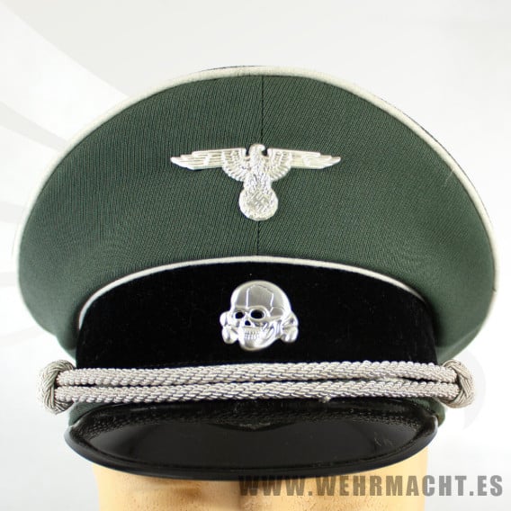 Waffen SS Officer Visor Cap by LOTZE