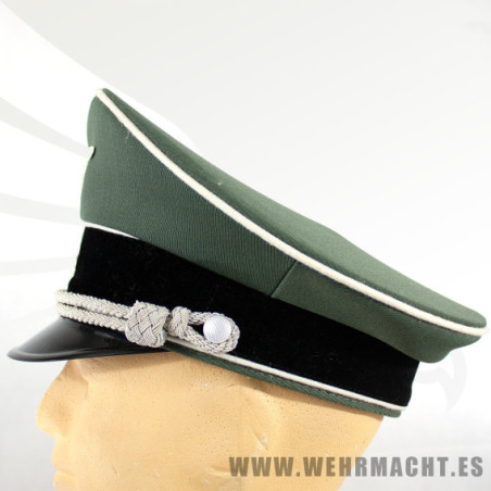 Waffen SS Officer Visor Cap by LOTZE