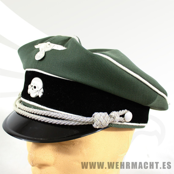 Waffen SS Officer Visor Cap by LOTZE