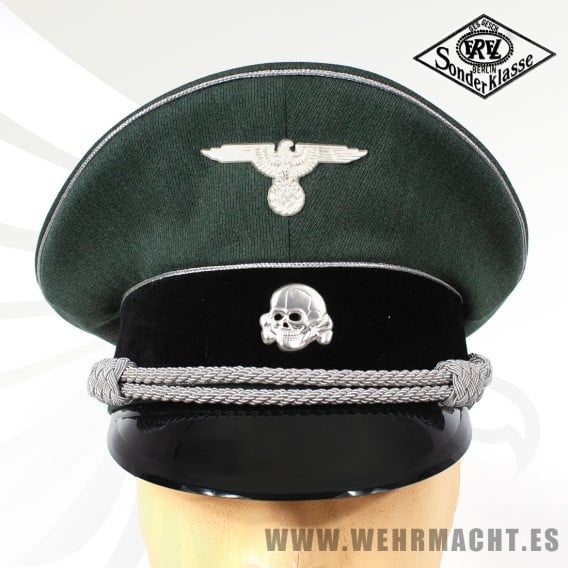Gorra de plato General Waffen-SS EREL
