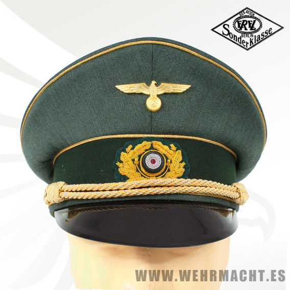 Gorra de plato General Wehrmacht EREL