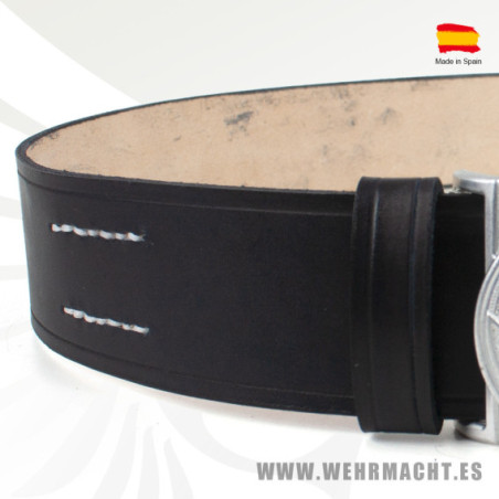 Ceñidor negro para oficiales Waffen SS