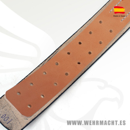 Ceñidor negro para oficiales Waffen SS