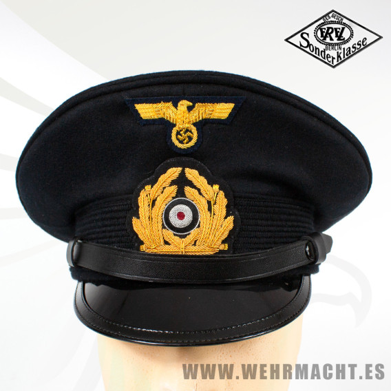 Gorra de plato Kriegsmarine "Bootsmann" EREL