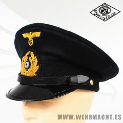 Gorra de plato Kriegsmarine "Bootsmann" EREL