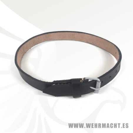 Black Leather Strap Mess Tin