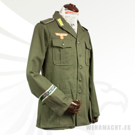 Tropenbluse M40 Afrikakorps para tropa y suboficiales