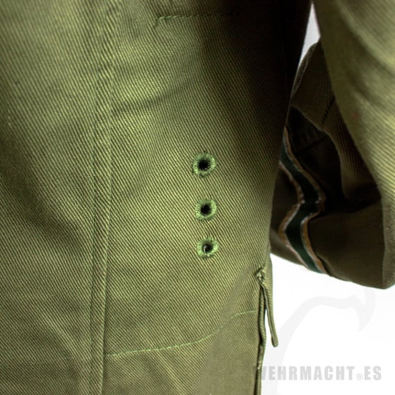 Tropenbluse M40 Afrikakorps para tropa y suboficiales