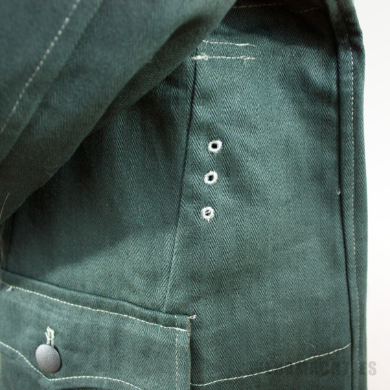 Feldbluse M42 Wehrmacht en Drillich