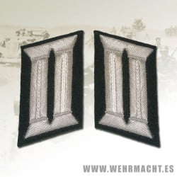 Parches de cuello Oficial Infanteria Wehrmacht