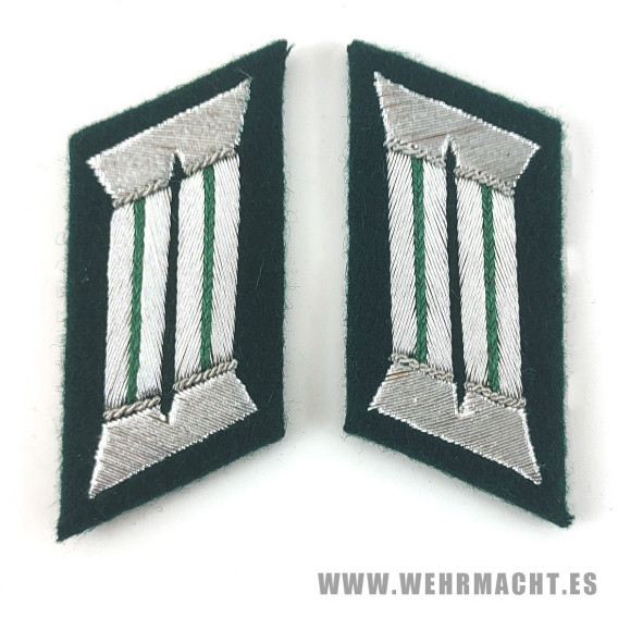 Wehrmacht Officers collar patches