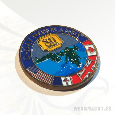 Moneda 80 Aniversario del Día-D