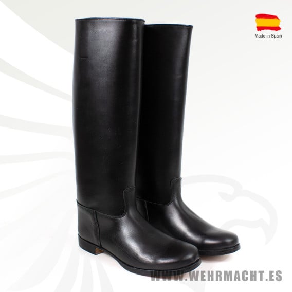 Botas de montar para oficiales, Negras