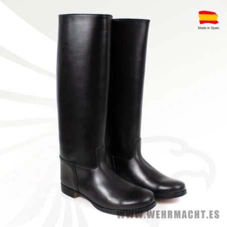 Botas de montar para oficiales, Negras