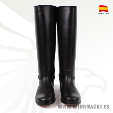 Botas de montar para oficiales, Negras