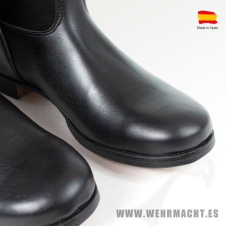 Botas de montar para oficiales, Negras