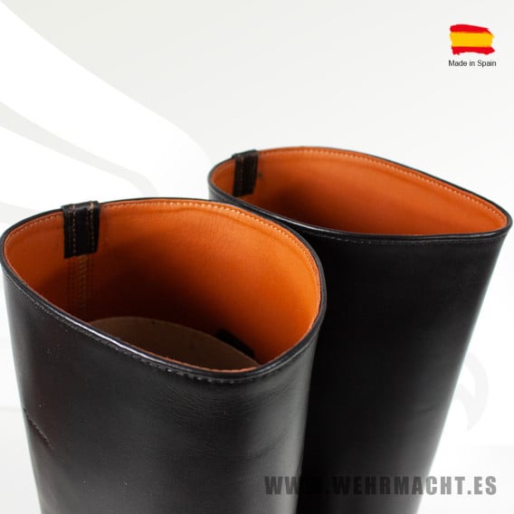 Botas de montar para oficiales, Negras