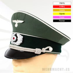 Wehrmacht Visor Cap Officer LOTZE