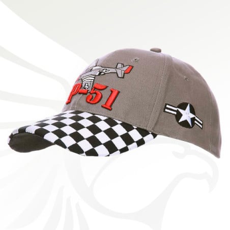 Gorra de béisbol P-51 Mustang