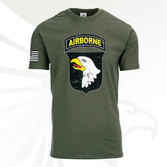 Camiseta Fostex, 101st, logo grande