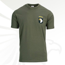 Camiseta Fostex, 101st, logo pequeño
