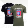 Camiseta Fostex, 82nd, logo grande