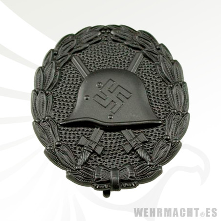Spanish Wound Badge in Black