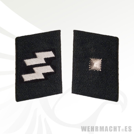 Parches de cuello SS, Sargento