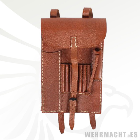 German Brown Leather Mapcase