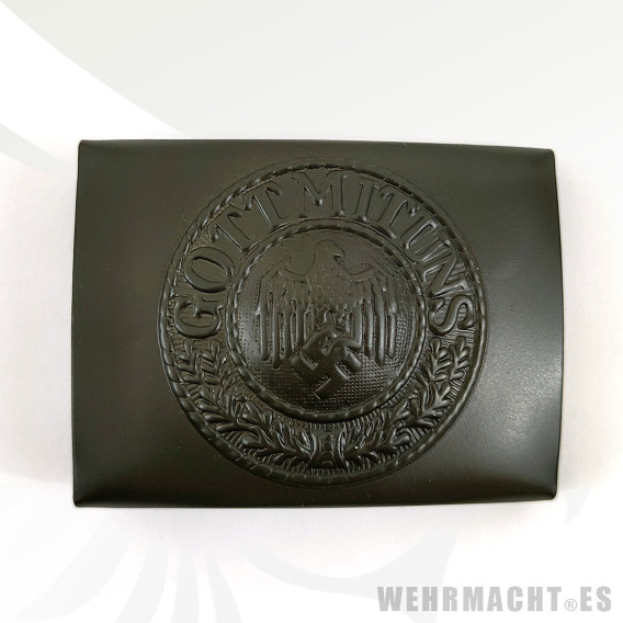 Heer Belt Buckle - Fieldgrey Steel