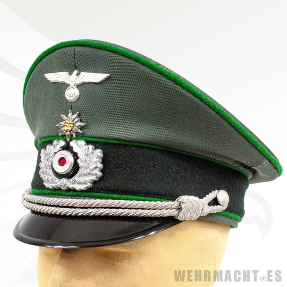 Gebirgsjäger Officer Visor Cap LOTZE