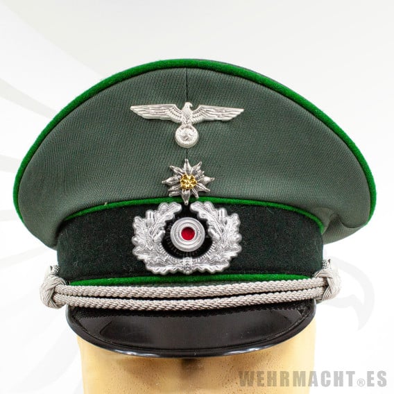 Gebirgsjäger Officer Visor Cap LOTZE