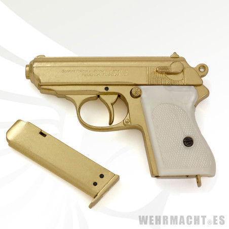 Denix - Walther PPK Pistol Gilded
