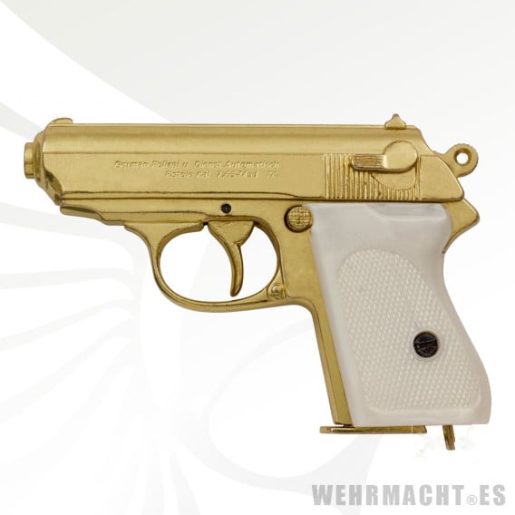 Denix - Walther PPK Pistol Gilded
