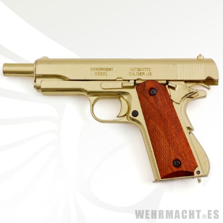 Denix - Colt .45 Government 1911A1 Dorada