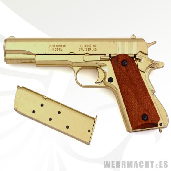Denix - Colt .45 Government 1911A1 Dorada