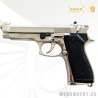 Denix - Beretta 92F 9mm Parabellum Chromed Pistol