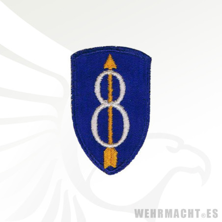 Parche de brazo 8ª División de Infantería U.S.