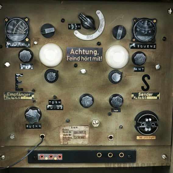 Réplica de Radio Alemana Segunda Guerra Mundial - Torn Fu d2.