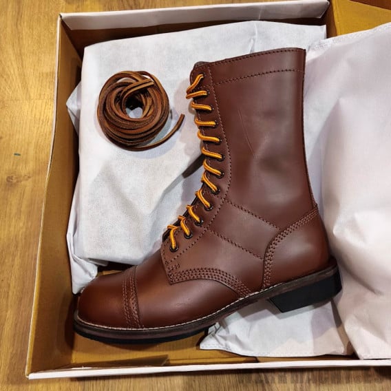 WWII US Paratrooper Jump Boots by Miltec