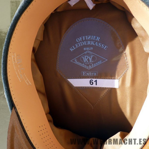 WH Schirmmütze Oficiales Infantería "Tricot" - EREL