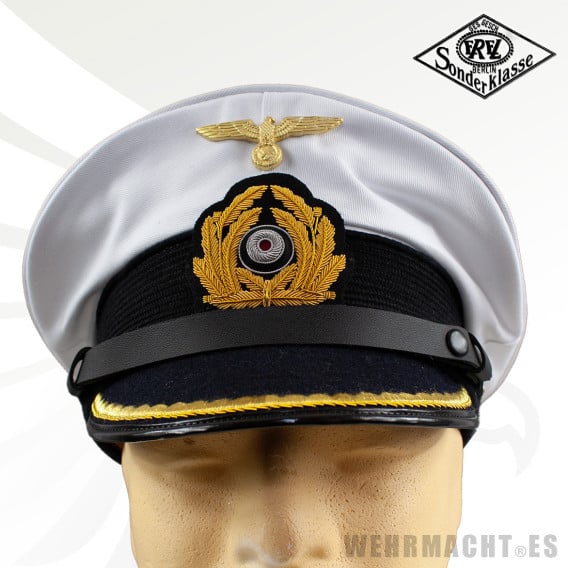 Gorra de plato Kriegsmarine Capitán Günther Prien EREL