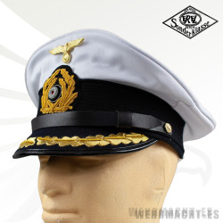 Gorra de plato Kriegsmarine Capitanes U-Boot EREL