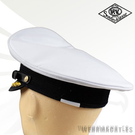 Kriegsmarine Captains White Visor Cap EREL
