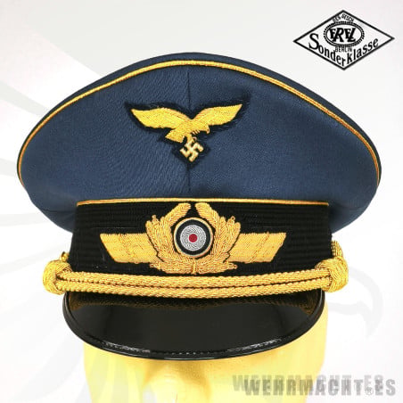 Gorra de plato Luftwaffe Generales EREL