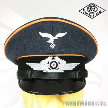 Gorra de plato Luftwaffe Pilotos EREL