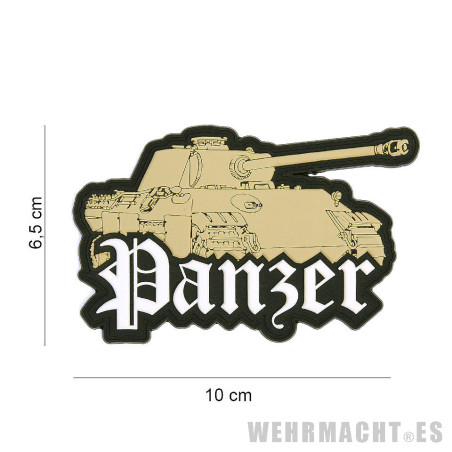 Parche PVC Velcro Panzer