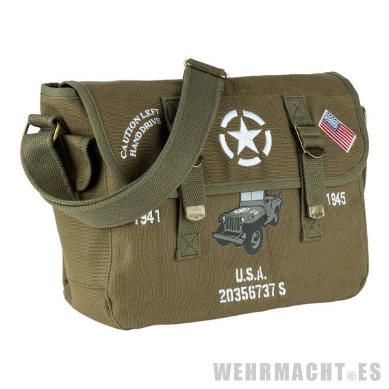 Bolsa Vintage Musette 82nd Airborne