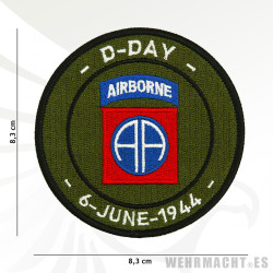 Parche Día-D 82 Airborne